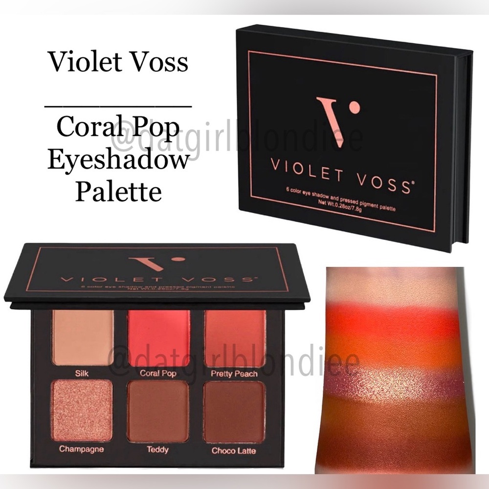 Violet Voss: Coral Pop Eyeshadow Palette